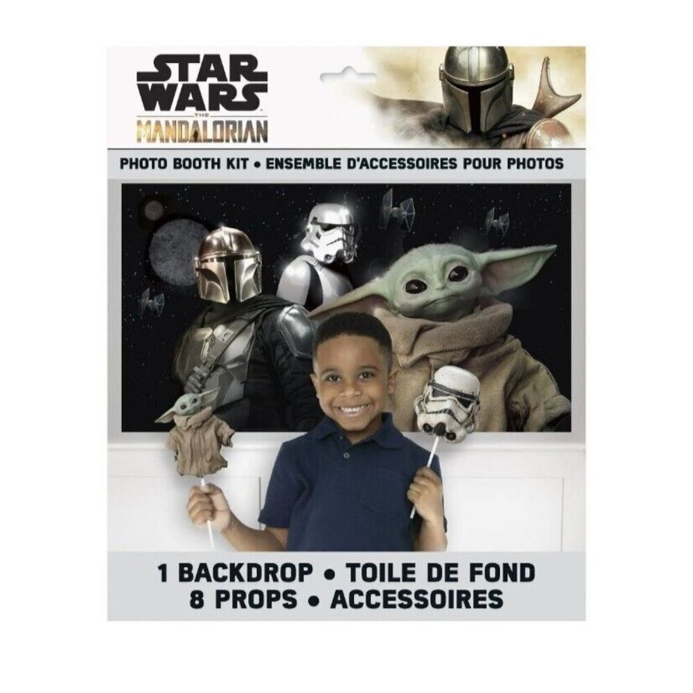 STARWARS MANDALORIAN Photo Both KIT BIRTHDAY Party
